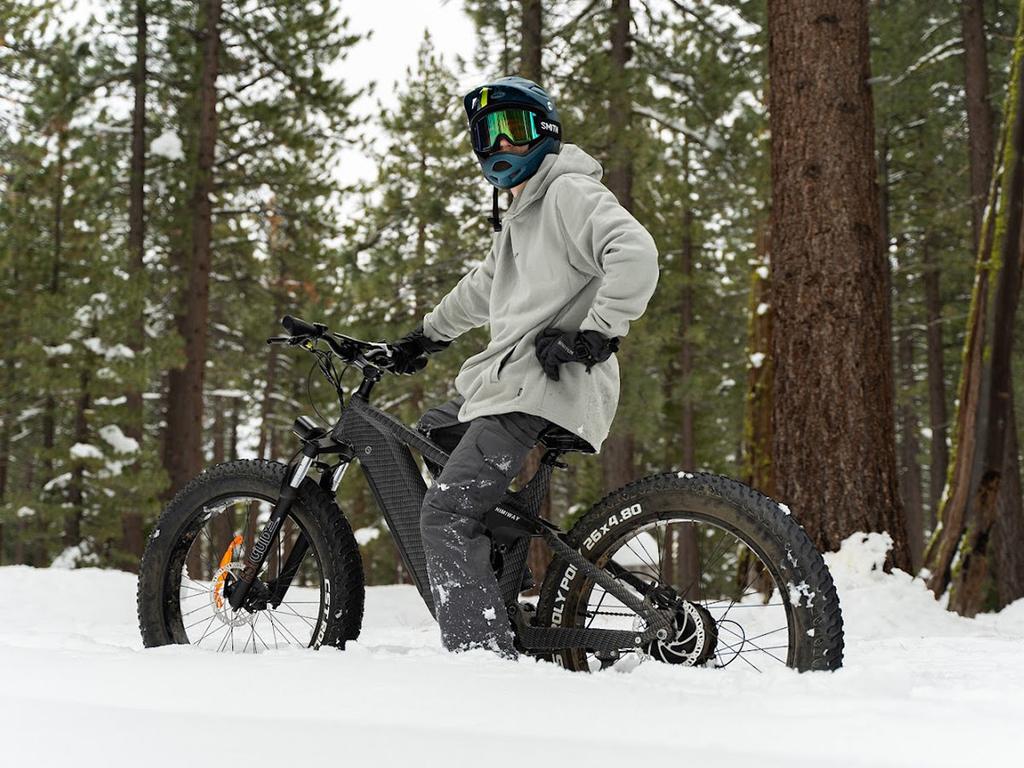 Himiway D7 (Cobra) 250W Electric Fat Bike – 48V 20Ah, 26x4.5” Tires, 128km Range, Shimano 8-Speed, Hydraulic Brakes
