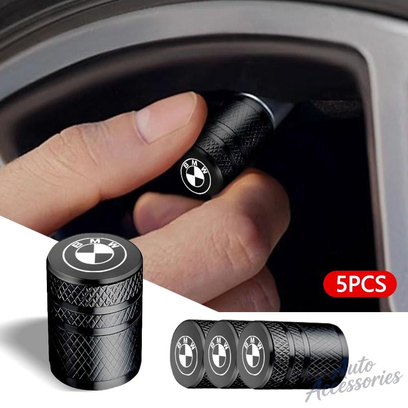 2026 Hot 5Pcs Car Styling Wheel Tire Valve Caps Cover For BMW M Sports E36 E39 E46 E60 E90 E90 F10 F30 G20 G21 G30 G11 F15 X5 F15 Sticker Y5
