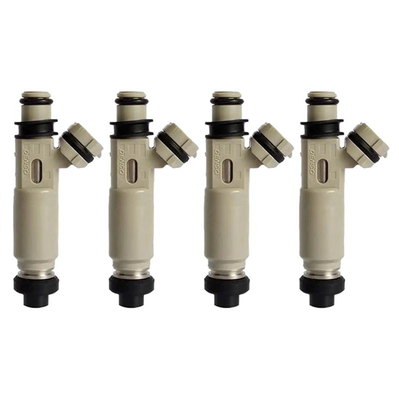 4Pcs Fuel Injector Nozzle For Daihatsu TERIOS 16V 1.3L 1998 195500-3100 1955003100 Replacement