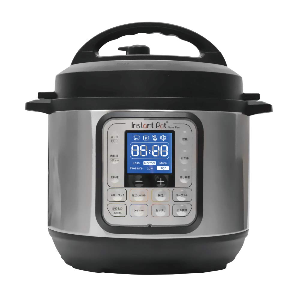 

Обычная импортная скороварка Instant Pot 7 в 1 Nova Plus Mini Black ISP1003 [Отечественный продукт] Мульти-электрическая (Мгновенный горшок) 3.0л