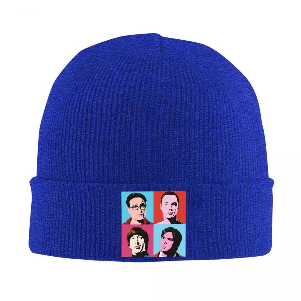 New The Big Bang Theory Sheldon Knitted Caps Womens Unisexs Beanies Winter Hat Crochet Caps