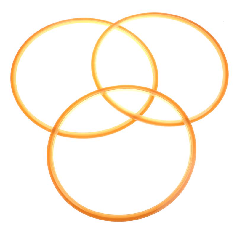 Brauner Dichtungsring aus Silikonkautschuk für Aluminium-Schnellkochtopf