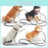 Pet Dog Model Pvc Toy With Leash For Home Decor And Collection