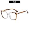 New premium-feel casual square-frame glasses—stylish blue-light-blocking non-prescription frames.