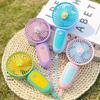 USB Mini Strong Wind Handheld Fan USB Rechargeable Mini Desktop Air Cooler
