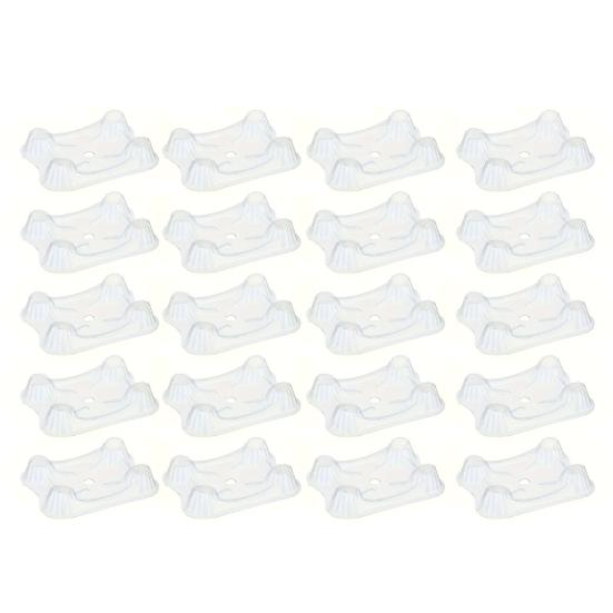 

20 шт. Подставка для дыни, штабелируемая, для поддержки фруктов, многоразовая, подставка для арбуза, люлька для фруктов, предотвращает гниение от земли для мускусной дыни, клубники L 20PCS