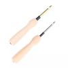 Wooden Handle Knitting Embroidery Pen Weaving Felting Craft Punch Needle Threader DIY Magic Sewing Tool Accessories