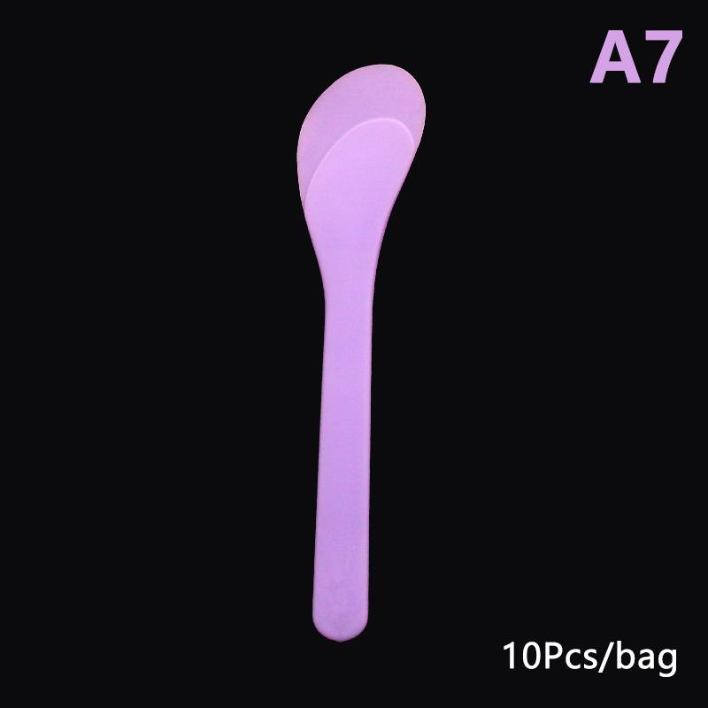 10 ks/sada obličejové masky tyčinky kosmetické špachtle naběračka DIY obličejová maska lžíce krása make-up tyčinky bahenní míchání nástroje make-up nástroje