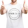 Hiphop For Unisex Summer T Shirt For God So Loved The World That He Gave His One And Only Son That Whoever Believes In Him Shall