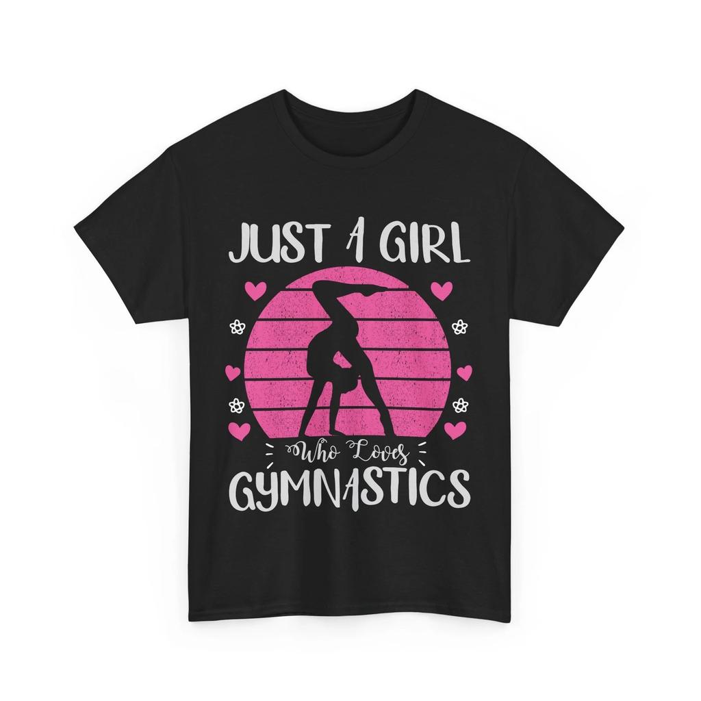 Gymnastics Shirt, Just A Girl Who Loves Gymnastics Gymnast Girls Shirt