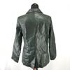Baycrew La Totalite Leather Jacket Coat Women M Dark Olive(USED)