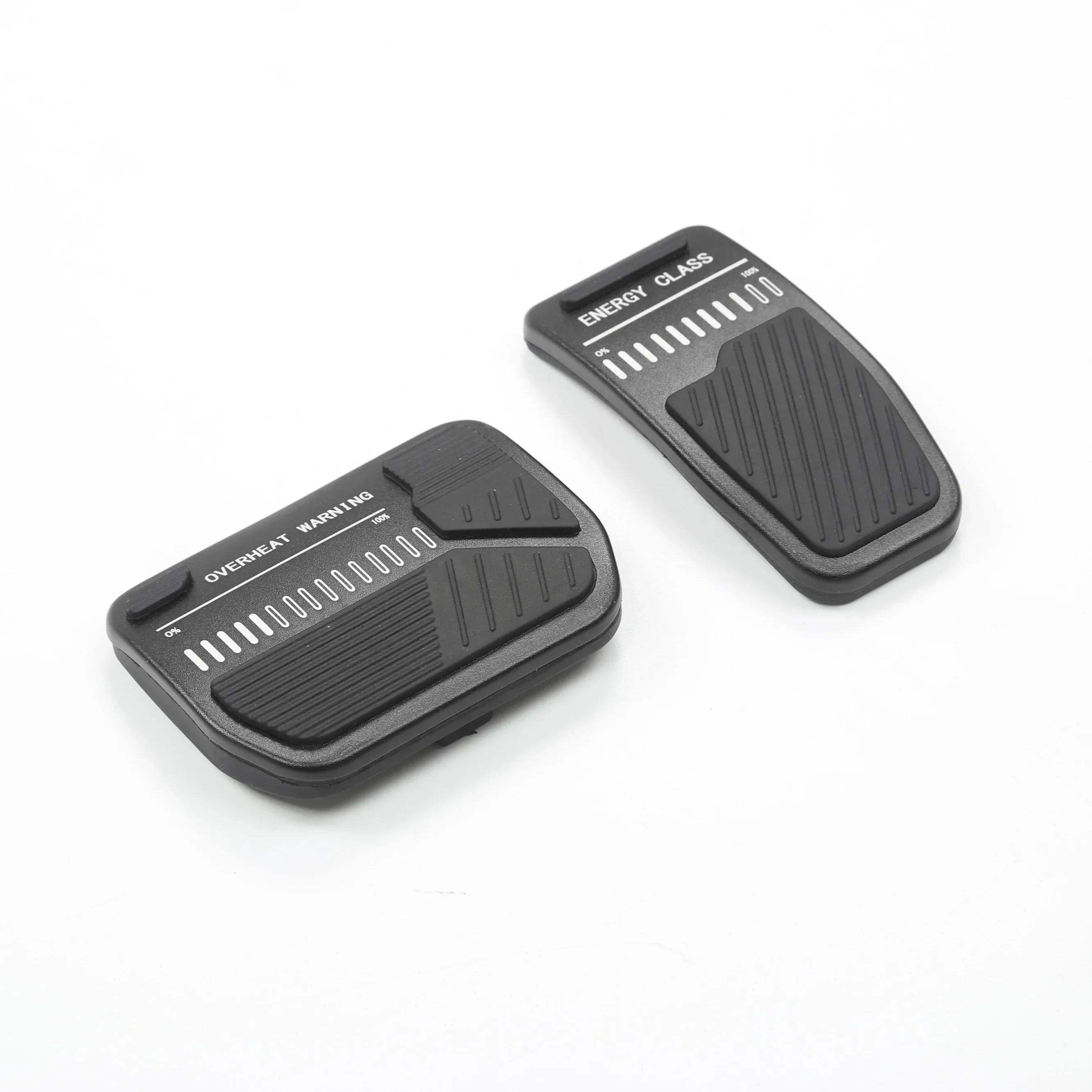 

For Tesla Model 3/Y/3+/Y Juniper 2017-2026 Pedal Cover Aluminum Alloy Foot Pedal Pads Accelerator Gas Fuel Brake Pedals Cover