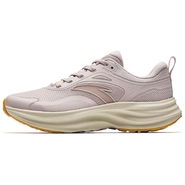 New Anta Light Cloud Slip Resistant Abrasion Resistant Low top Running Shoes Women's Pink 122445506-3