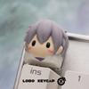 Anime New Century Evangelion 3d Custom Resin Keycap Light-Transmitting Keycap Eva-01 Universal Mechanical Keyboard Toys Gifts