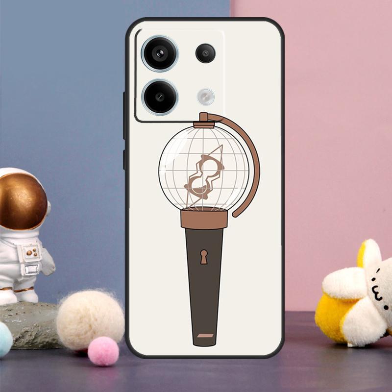 KPOP ATEEZ Logo Case For Xiaomi Redmi Note 13 Pro 12 11 9 10 9S 10S 11S 12S Redmi 12 13 10C 12C 13C Cover