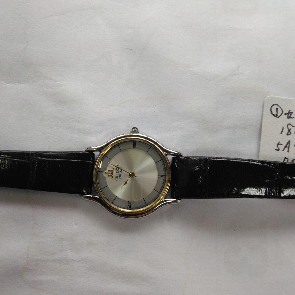 [USED] 18K gold quartz watch for women.