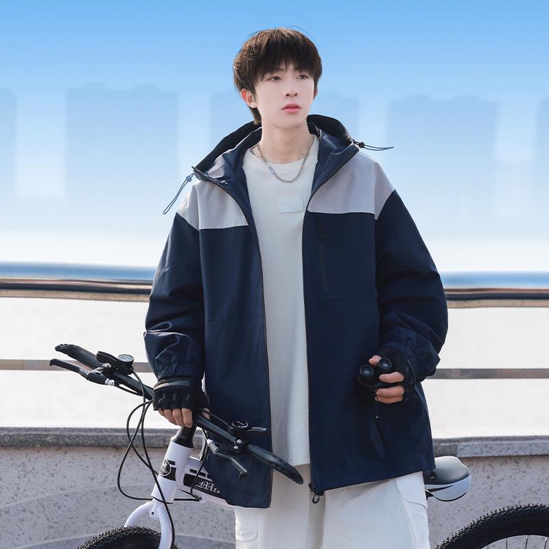 NASA Women's Trendy Windbreaker & Men's 3-in-1 Mountaineering Jacket - Spring/Autumn Thin Style, Winter Detachable Suit