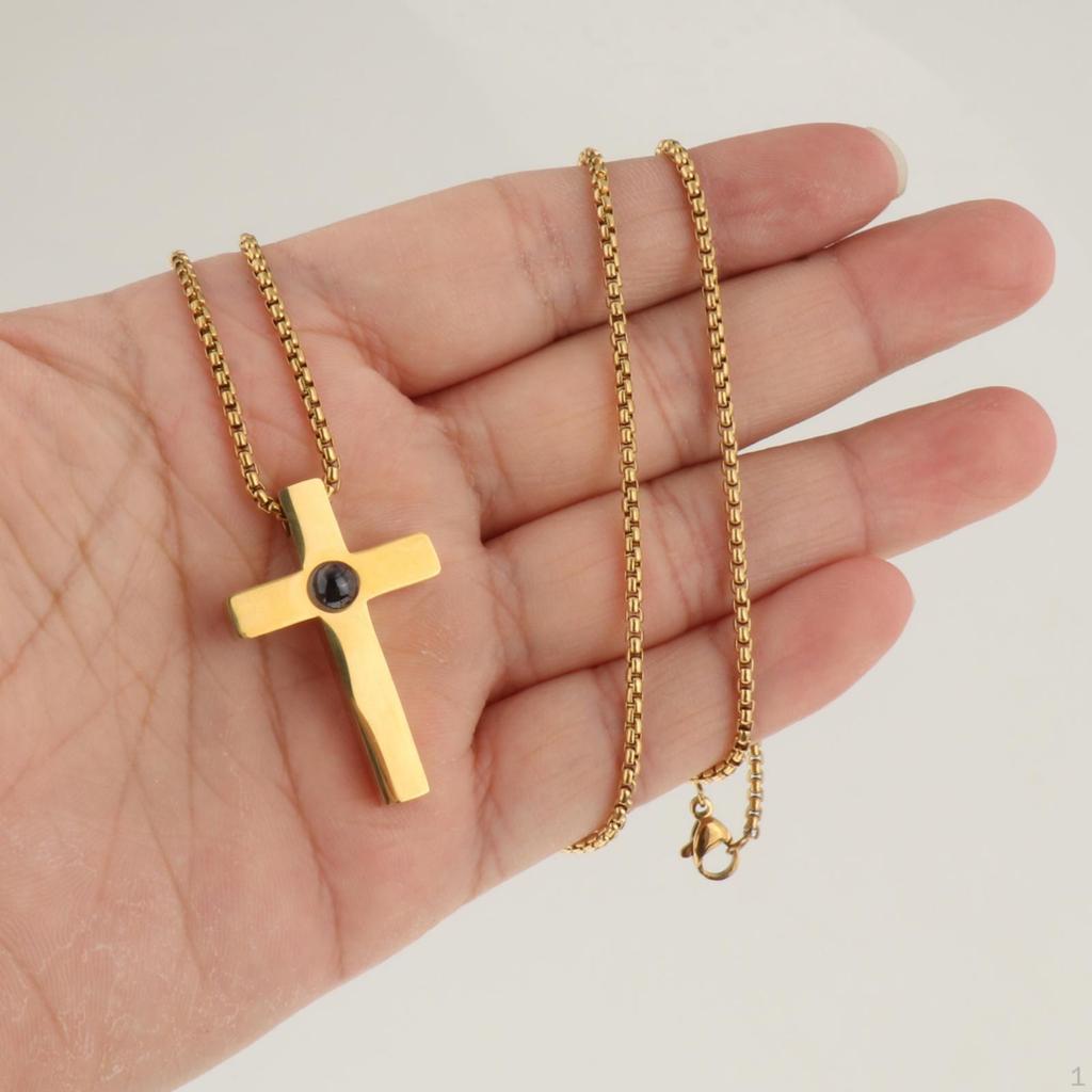 Cross Neck Pendant Charms Exquisite Decoration Necklaces ,Projection Necklace for