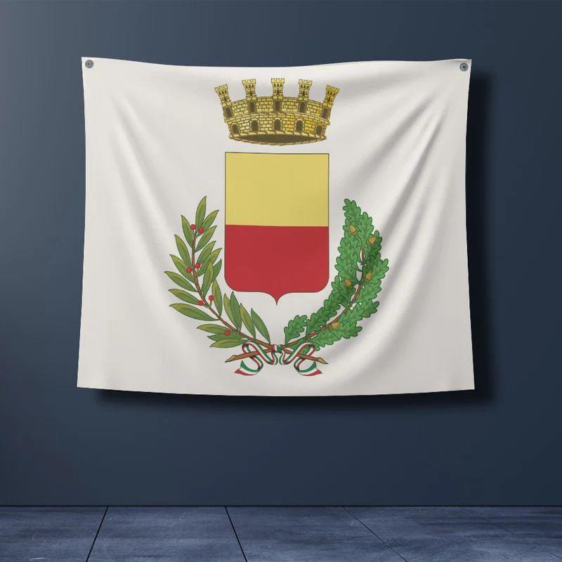 Tapestry of the coat of arms of Naples is unique 75x100