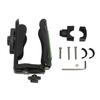 Adjustable Handlebar Cup Holder Bottle Mount Bracket 25Mm Green For Motorcycle