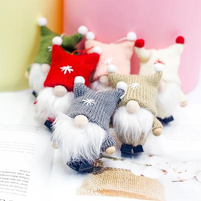 Wool Cute Gnome Doll Christmas Doll Pendant Creative Christmas Tree Decoration
