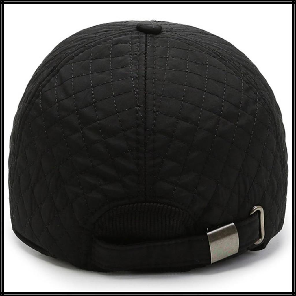 Hat Cap Embroidered Logo Design Adjustable Casual Fashion Men Women CZA373 [White Fang] (Black)