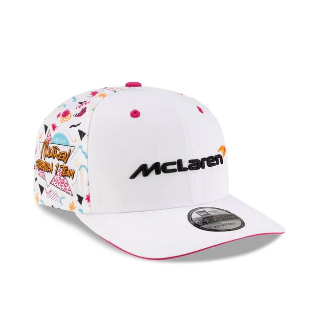 New Era McLaren F1 Special Edition Lando Norris 4 Snapback Las Vegas GP Cap Oscar Piastri 81 Australia GP Baseball Cap
