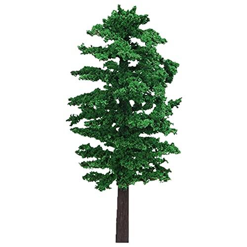 Asunico Diorama Trees, Set of 100, 7cm, N Gauge, for Railway Models, Architectural Models, Scenery, Forest Miniatures, and Materials (7cm)
