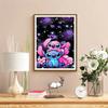 Stitch Angel Love 5D Round Diamond Painting Kit Diamond Embroidery Painting Rhinestones Mosaic Frameless Handwork Decoration Arts