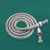 1 Piece Bathroom Accessories Shower Pipe Extension Soft Stainless Steel Braided Inner Tube 1.5/2M Long Flexible Shower Hose
