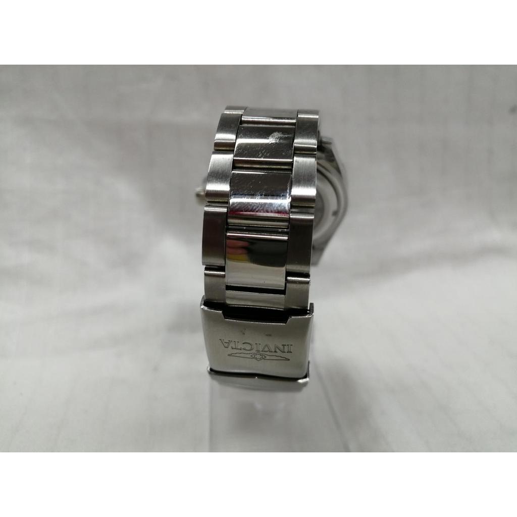Used INVICTA SLV/BLK/quartz watch with box