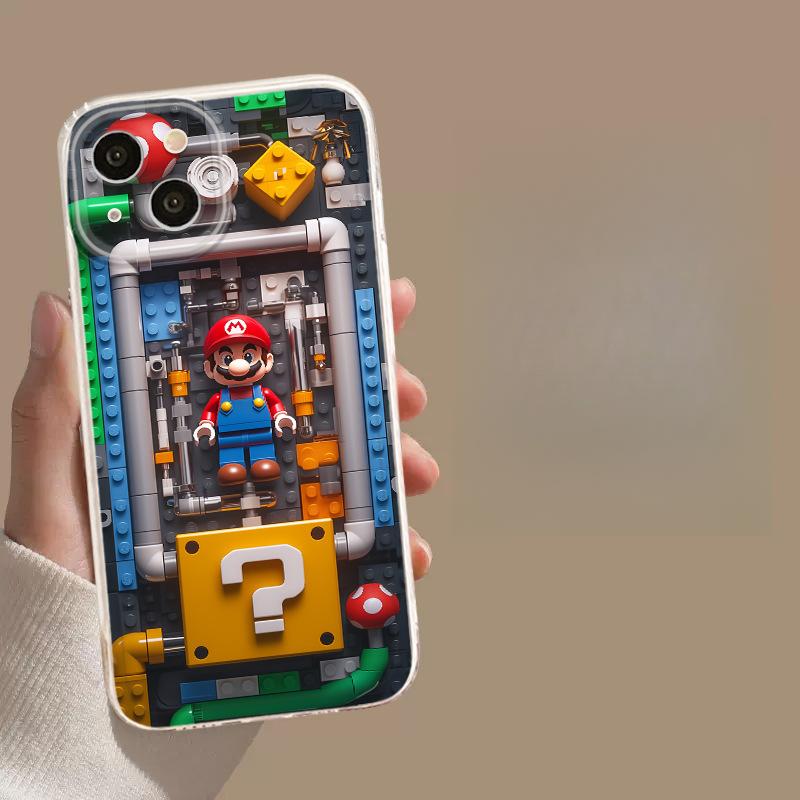 

Подходит для Apple 16 Чехол для телефона 15plus, Прозрачный 14 Силиконовый 13mini Защитный чехол 12promax Apple 6G/6S