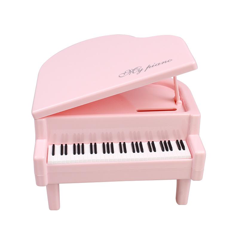 Customized Children's Piano Piggy Bank - Creative Coin Savings Gift