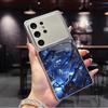Creative Art Mechanical Printing Tempered Glass Phone Case for Samsung Galaxy S25 Ultra S24 S23 Plus S22+ S21 S20 FE Hard Cover