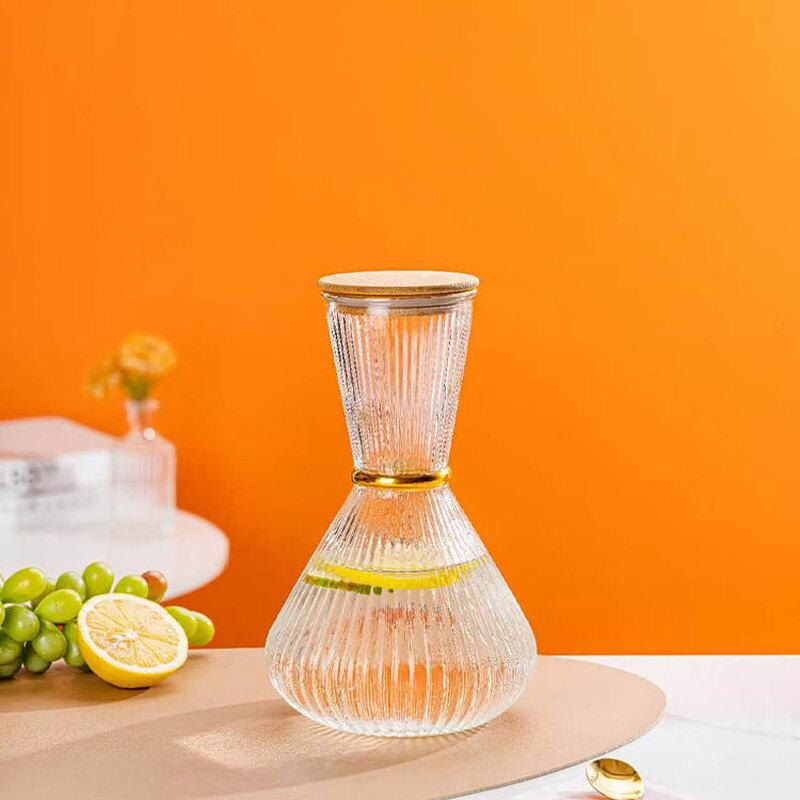 Love s Journey Glass Cold Water Pitcher Set