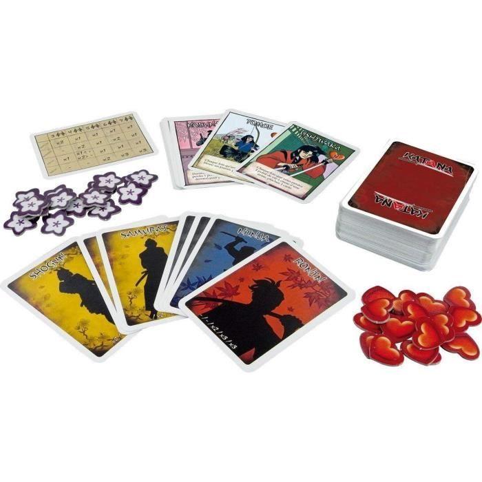 DV Giochi | Katana | Jeu de société | À partir de 8 ans | 3 à 7 joueurs | 20 à 40 minutes