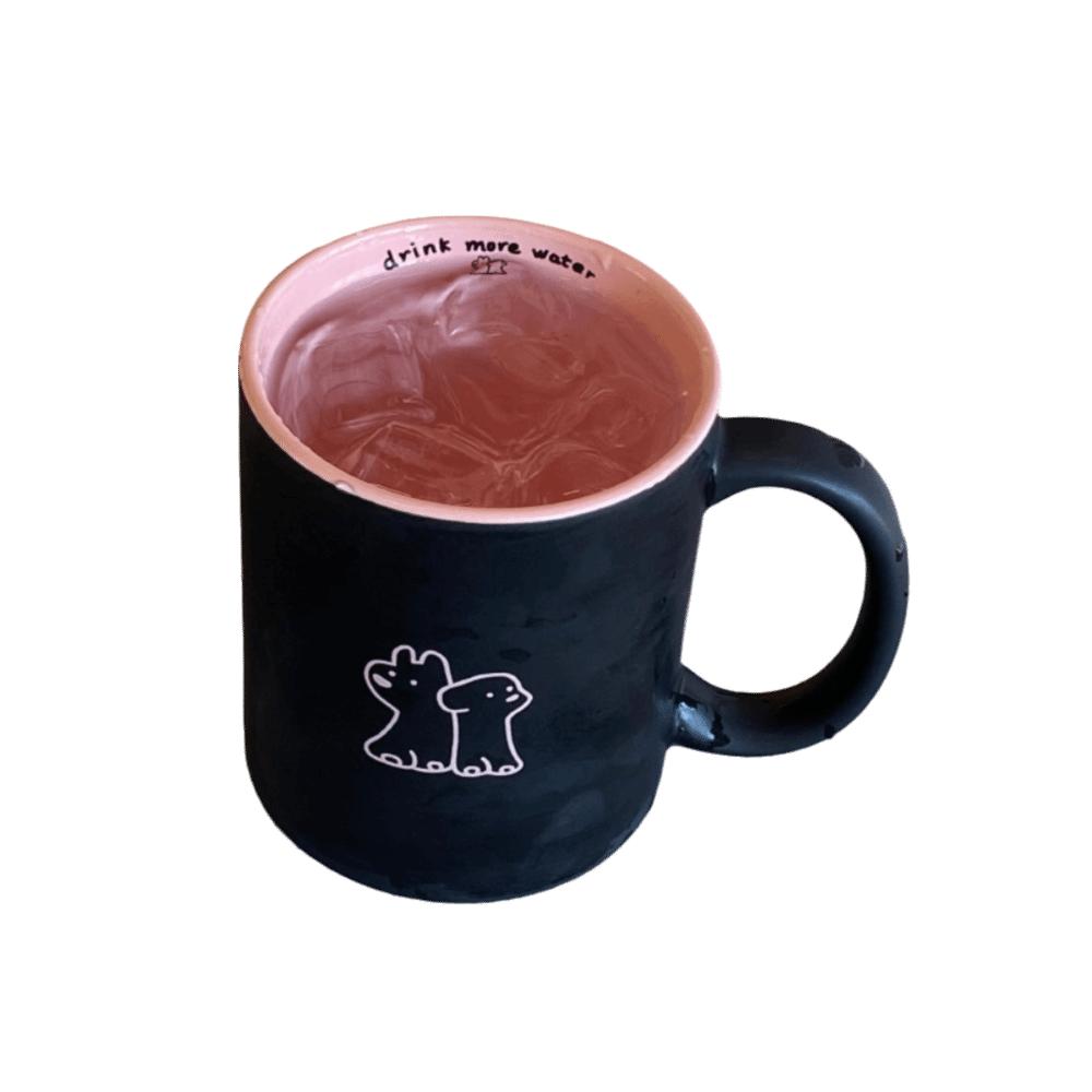 

Ceramic Material Ceramic Mug 350ml Capacity Themed Mug Sweet Style Inspired Mug Coffee Cup Style B