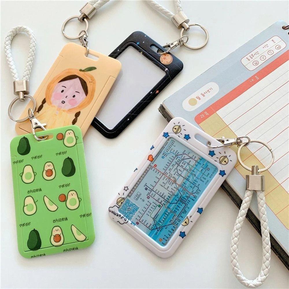 Card Card Sleeve Business Cartoon ID Card Protective Card Holders Badge Holders ID Card Holders