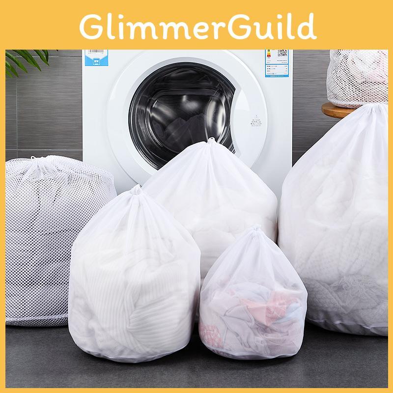 Versatile Large Mesh Net Wash Bags For Delicate Laundry Items And Easy Storage