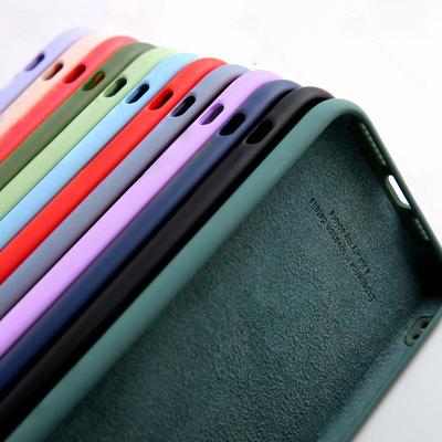 Hülle für iPhone 11 12 13 Pro Max Samsung Galaxy A52 A13 A53 S21 S22 XiaoMi RedMi Note 10s 11 11s 10 9 9s Plus Luxus Flüssigsilikon Soft Cover