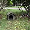 Foldable Cat House Outdoor Waterproof Rainproof Detachable Pet Cave Nest Tent Accessories For Kitten Puppy