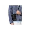 Prada Vertical Silver Buckle Functional Shoulder Crossbody Bag Saffiano Leather Recycled Nylon Phone Bag Unisex Bags Black 2ZH109-2BBD-F0002