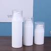 15Ml 30Ml 50Ml Plastic Travel Bottles Cream Refillable White Airless Pump Emulsion Vacuum Lotion Bottle Makeup Cosmetics For Gel