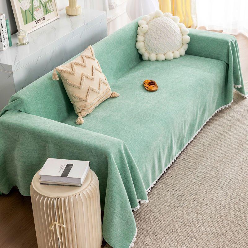 Sofa Towel With Full Coverage Prevent Cat Scratching Blanket Sofa Cushion Cover All Season Universal All Inclusive Sofa Towel
