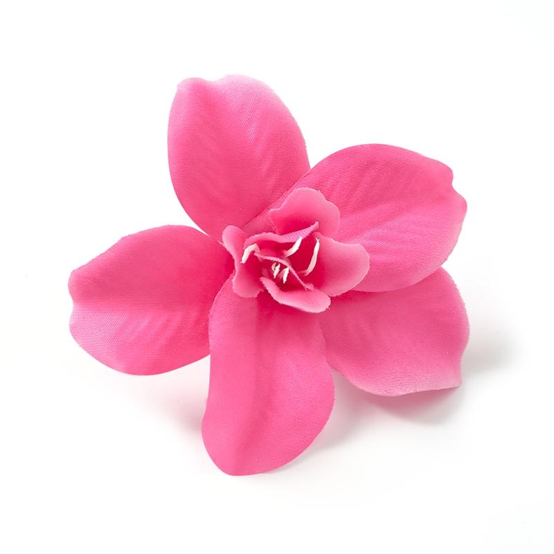 5/10/20Pcs 8cm Artificial Flowers Head Silk Orchid Flowers for DIY Wedding Party Craft Home Decoration Wreath Accessories