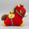 Cute Stuffed Horse Toy Mascot Dolls Zodiac Pony Figurine Horse Plush Doll  Year of Horse