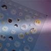 1PCS French Jelly Nail Stickers Dreamy Bubble Meteor Butterfly Star Moon Self Adhesive Stickers For Nail DIY Nail Art Decoration