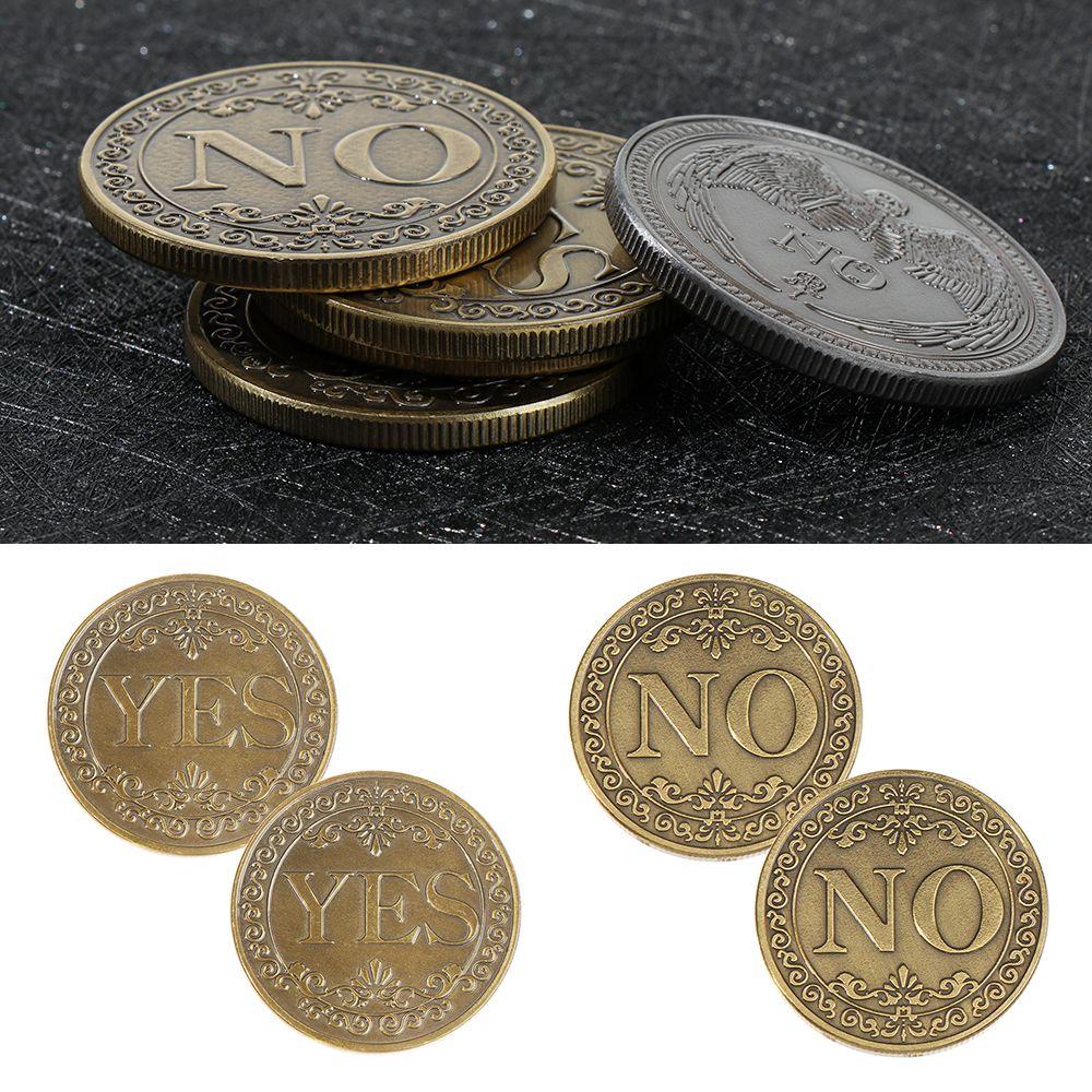 Bronze Challenge Coins Collection Art Commemorative Coin Souvenir Collectible Coins Yes No