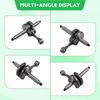 T21C Crankshaft For STIHL SR450 BR450 Hair Dryer High Strength SR450 BR450 Crankshaft