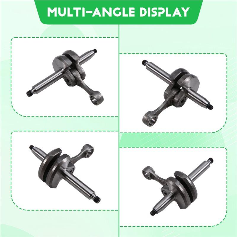 T21C Crankshaft For STIHL SR450 BR450 Hair Dryer High Strength SR450 BR450 Crankshaft